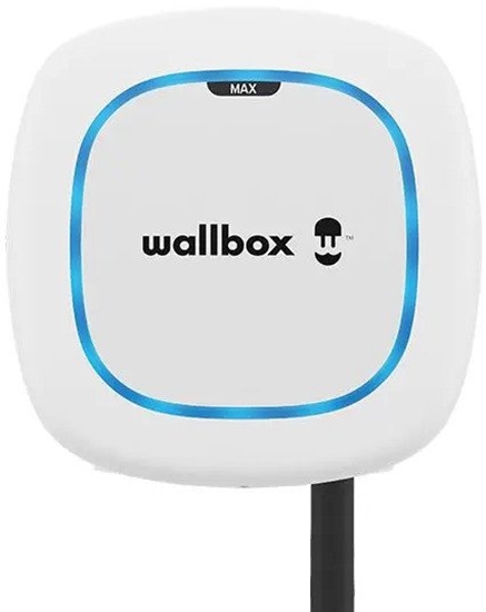 Picture of Wallbox Electric Vehicle charge | Pulsar Max | 22 kW | Wi-Fi, Bluetooth | 7 m | White