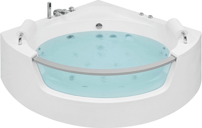 Picture of Wanna Beliani Wanna narona LED z hydromasaem 150 x 150 cm biaa MANGLE