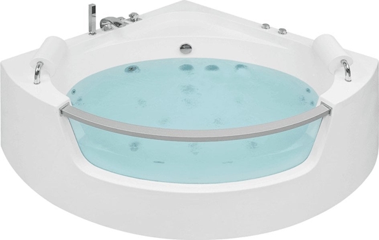 Picture of Wanna Beliani Wanna narona LED z hydromasaem 150 x 150 cm biaa MANGLE