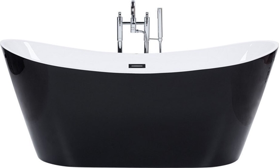 Picture of Wanna Beliani Wanna wolnostojca 150 x 75 cm czarna ANTIGUA