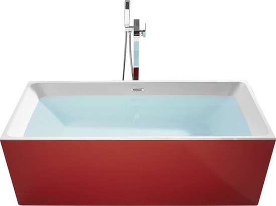 Picture of Wanna Beliani Wanna wolnostojca 170 x 81 cm czerwona RIOS!