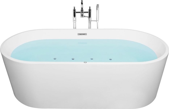 Picture of Wanna Shumee Wanna wolnostojca LED z hydromasaem 170 x 80 cm biaa HAVANA