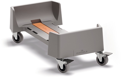 Picture of Waste cart for DURABIN® 60 ltr. graphite grey rPP