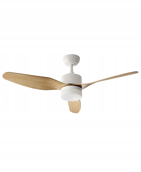 Picture of Wentylator sufitowy z lamp ANDERSON Z pilotem Jasnobrzowy