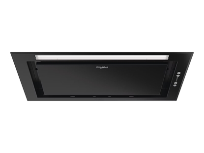 Attēls no Whirlpool WCT3 63F LTK Hood, Built-in, Width 51.4 cm, B, Max 430 m³/h, LED, Black |