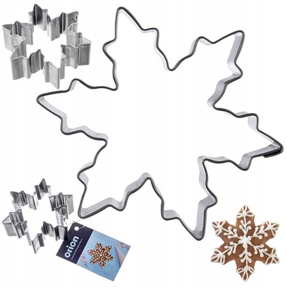 Attēls no Wykrawacz do ciastek stalowy patek niegu 5,5 cm