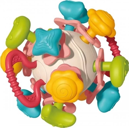 Picture of Woopie BABY Mikka Grzechotka 4w1 Gryzak Zabawka Sensoryczna dla Niemowlt 0m+