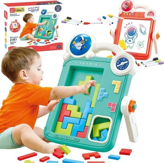 Picture of Woopie Dwustronna Tablica Do Rysowania Gra Tetris 2w1