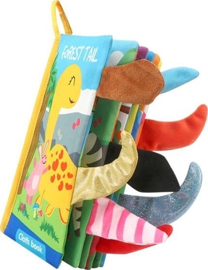 Picture of Woopie Ksieczka Z Ogonkami Zwierzt Lenych Materiaowa