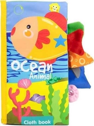 Attēls no Woopie Ksieczka Z Ogonkami Zwierzt Morskich Materiaowa Szeleszczca