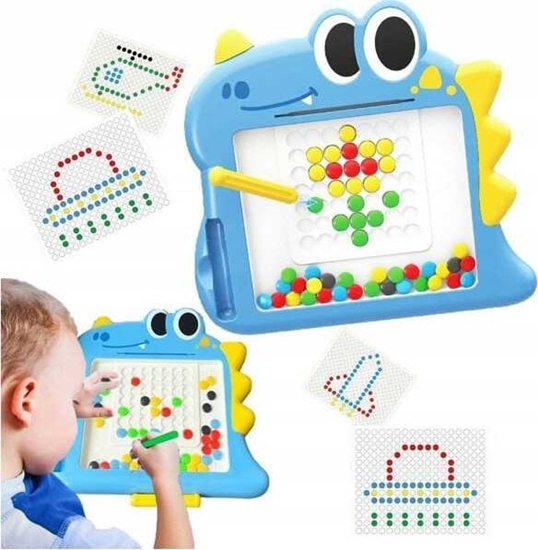 Picture of Woopie Tablica Magnetyczna Dla Dzieci Montessori Magpad Dinozaur