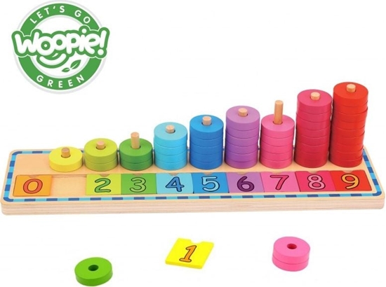 Picture of Woopie Ukadanka Nauka Liczenia i Kolorów Montessori