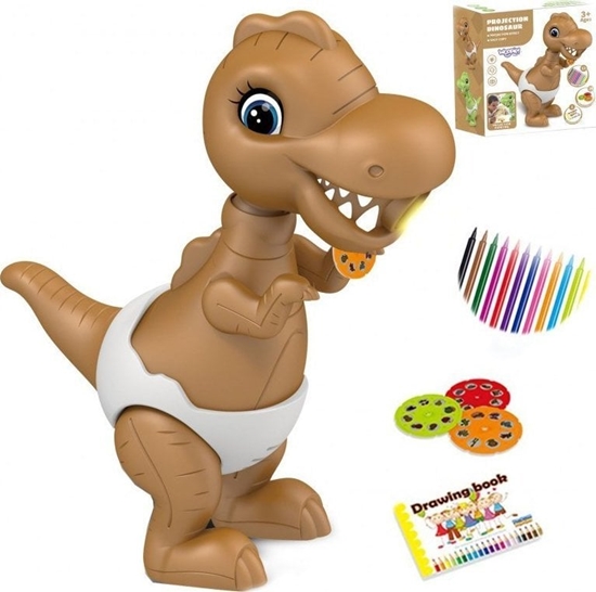 Picture of Woopie WOOPIE Dinozaur Projektor do Rysowania + Flamastry