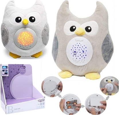Picture of Woopie WOOPIE Przytulanka Usypiacz Projektor 2w1 Sówka - 10 Koysanek