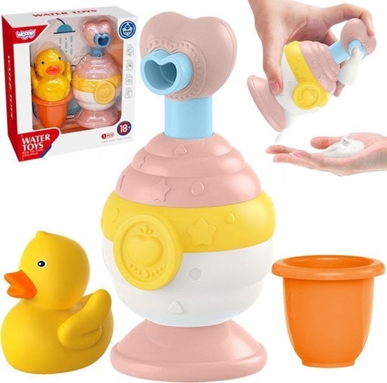 Изображение Woopie Zabawki Do Kpieli Kubeczek + Kaczuszka + Dozownik Myda Zestaw