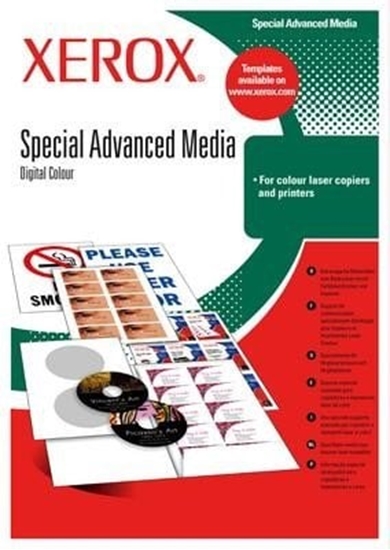 Изображение Xerox Xerox Papír Plastový samolepicí materiál - DuraPaperLabel (240g/50 list, A4)