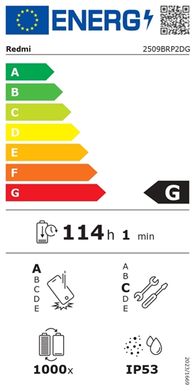 Picture of Xiaomi | Redmi | Pad 2 Pro 5G | 12.1 " | Graphite Gray | LCD | 2560 x 1600 pixels | Qualcomm | Snapdragon 7S Gen 4 | 6 GB | 128 GB | 5G | Wi-Fi | Front camera | 8 MP | Rear camera | 13 MP | Bluetooth | 5.4 | Android