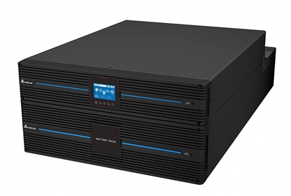 Изображение Zasilacz awaryjny UPS UPS103R2RT0B035 Amplon RT-10K Standard; moduł bateryjny 20x9Ah oraz bypass z dystrybucją C13x6; C19x5