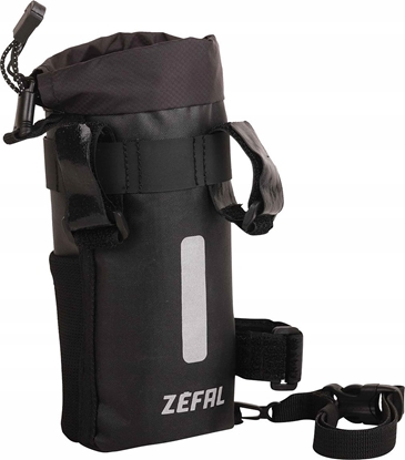 Picture of Zefal ZÉFAL Z Adventure Pouch Bag Black, Mounted on the handlebars, close to the stem, this bag is ideal for carrying food or any type of wa,