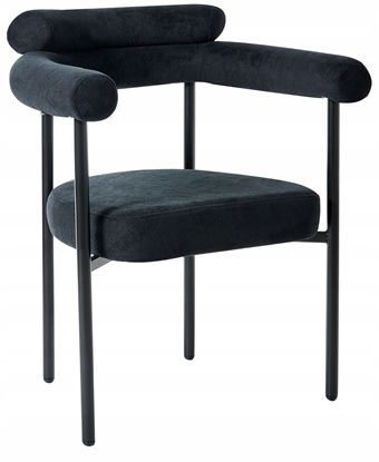 Attēls no Zestaw 2 krzese do jadalni LYNEY Czarny