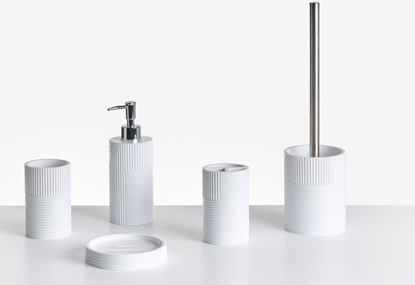 Attēls no Zestaw akcesoriów azienkowych 5 elementów SEPAHUA Biay