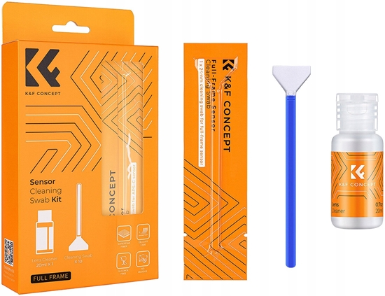 Изображение Zestaw czyszczcy K&F Concept do matryc penoklatkowych Sensor Cleaning Swab Kit