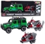 Picture of Zestaw Samochód Terenowy Z Lawet i Motocyklem wiata Dwiki Zielony