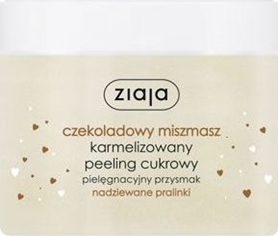 Picture of Ziaja ZIAJA_Czekoladowy miszmasz karmelizowany peeling cukrowy Nadziewane Pralinki 300ml