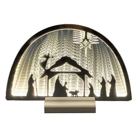 Picture of Ziemassvētku dekors ar LED h20cm