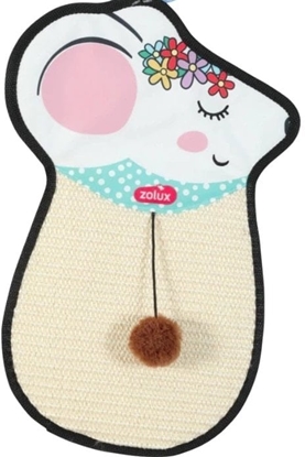 Attēls no Zolux Chatouille Drapka do powieszenia mysz z sizalu z zabawk 51cm