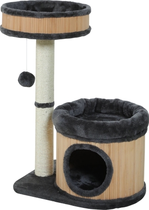 Attēls no Zolux ZOLUX Drapak dla kota BAMBOO 2 kol. szary 76 cm