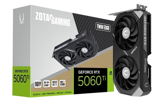 Изображение Zotac RTX 5060 TI Twin Edge             16GB GDDR7 HDMI 3xDP