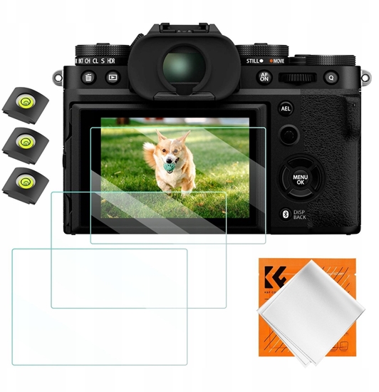 Picture of 3x Zestaw Osona Szko 9h Na Ekran I 3x Osona Na Zimn Stopk Fujifilm X-t5 / K&f Concept / Sku.2196
