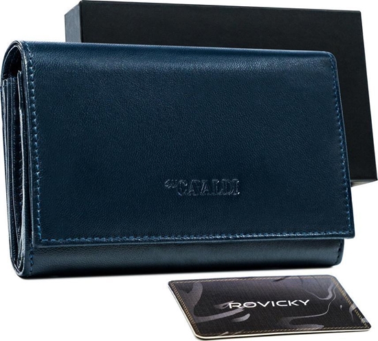 Picture of 4U Cavaldi Duy portfel damski z bydlcej skóry naturalnej Cavaldi NoSize