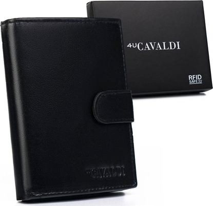 Picture of 4U Cavaldi Duy, Skórzany Portfel Mski Z Systemem Rfid Protect