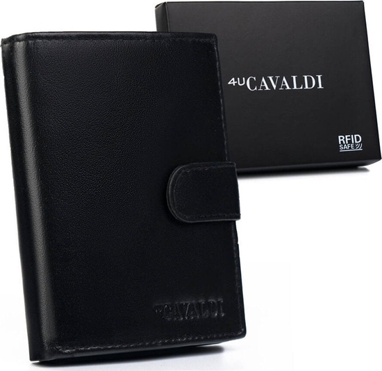 Picture of 4U Cavaldi Duy, Skórzany Portfel Mski Z Systemem Rfid Protect