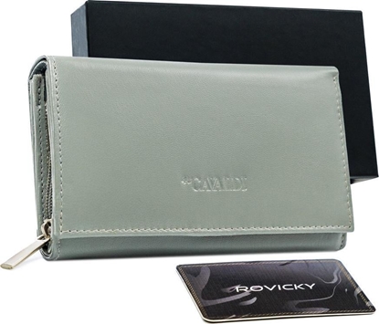 Picture of 4U Cavaldi Klasyczny skórzany portfel damski z klap na zatrzask Cavaldi NoSize