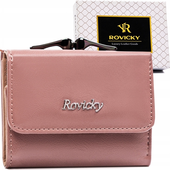 Picture of 4U Cavaldi Klasyczny, may portfel damski na bigiel i zatrzask