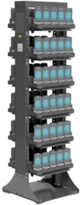 Picture of 60 POSITION (DOUBLE SIDED) OPEN RACK ( EMEA) EXCLUDING POWER PROTECTION UNIT. AC INPUT: 220-240V~, 50HZ, 7.5A