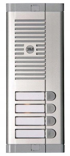 Picture of 925/104 URMET Panel jednorzdowy, 4 przyciski wywoania