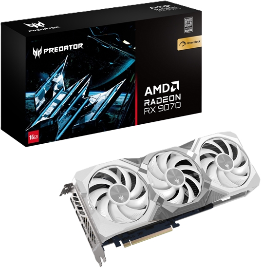 Picture of Acer Predator BiFrost AMD RX9070 OC 16GB WHITE