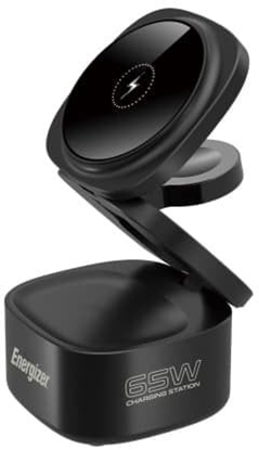 Изображение adowarka indukcyjna 65W QI + Magnet (Stand) + PC