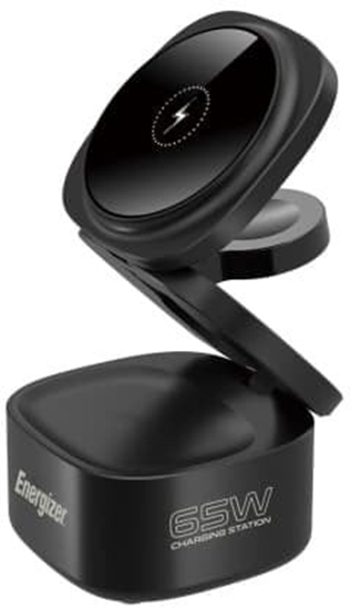 Изображение adowarka indukcyjna 65W QI + Magnet (Stand) + PC