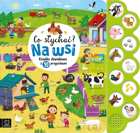 Picture of Aksjomat Ksika dwikowa z 10 przyciskami. Co sycha? Na wsi.