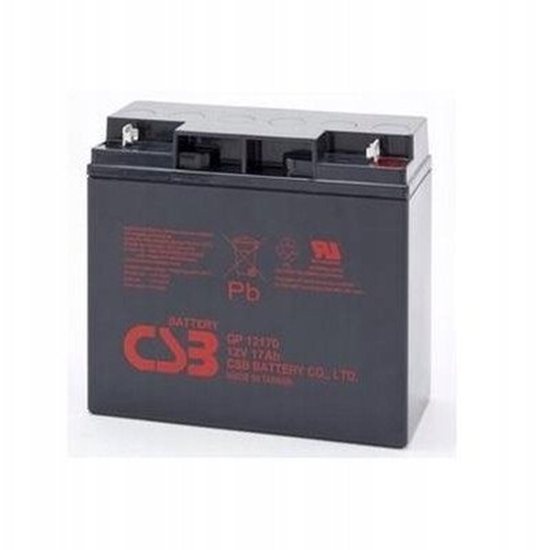 Picture of Akumulator elowy CSB GP12170 B1 12V 17Ah