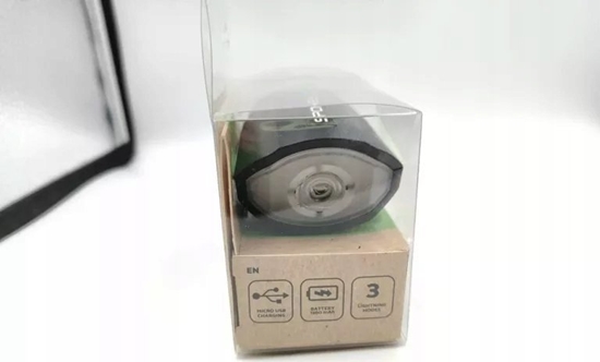 Изображение Alkotest Lampka rowerowa z klaksonem Spokey RAINI