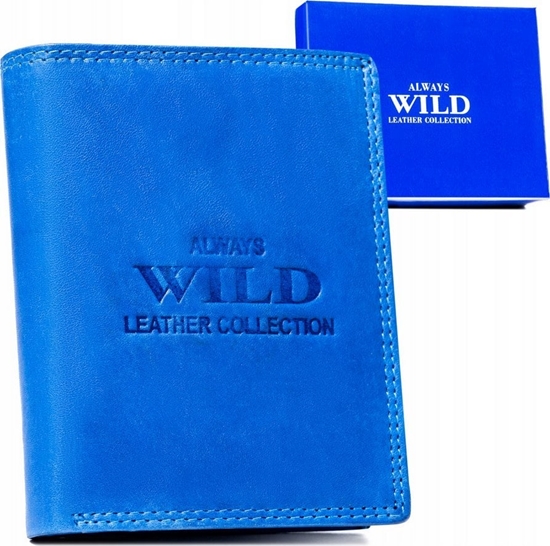 Picture of Always Wild Duy, pionowy portfel mski ze skóry naturalnej