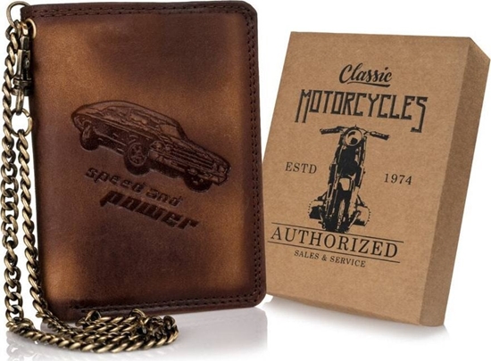 Picture of Always Wild Duy, skórzany portfel mski z acuszkiem NoSize