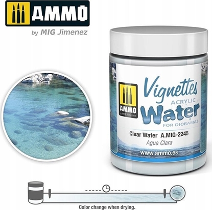 Picture of Ammo Ammo: Acrylic Water - Vignettes - Clear Water (100 ml)