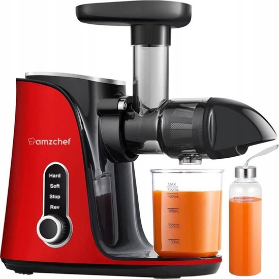 Picture of AMZCHEF AMZCHEF GM3001-RD slow speed juicer (red)